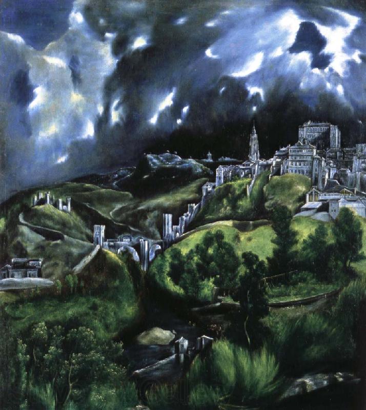 El Greco A View of Toledo